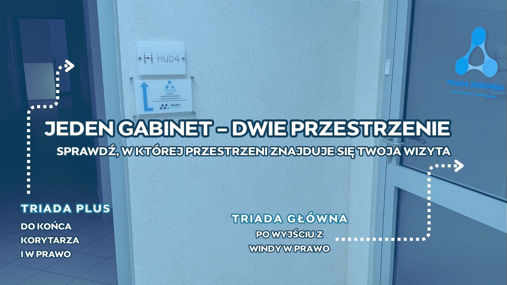 Jeden gabinet - dwie przestrzenie 