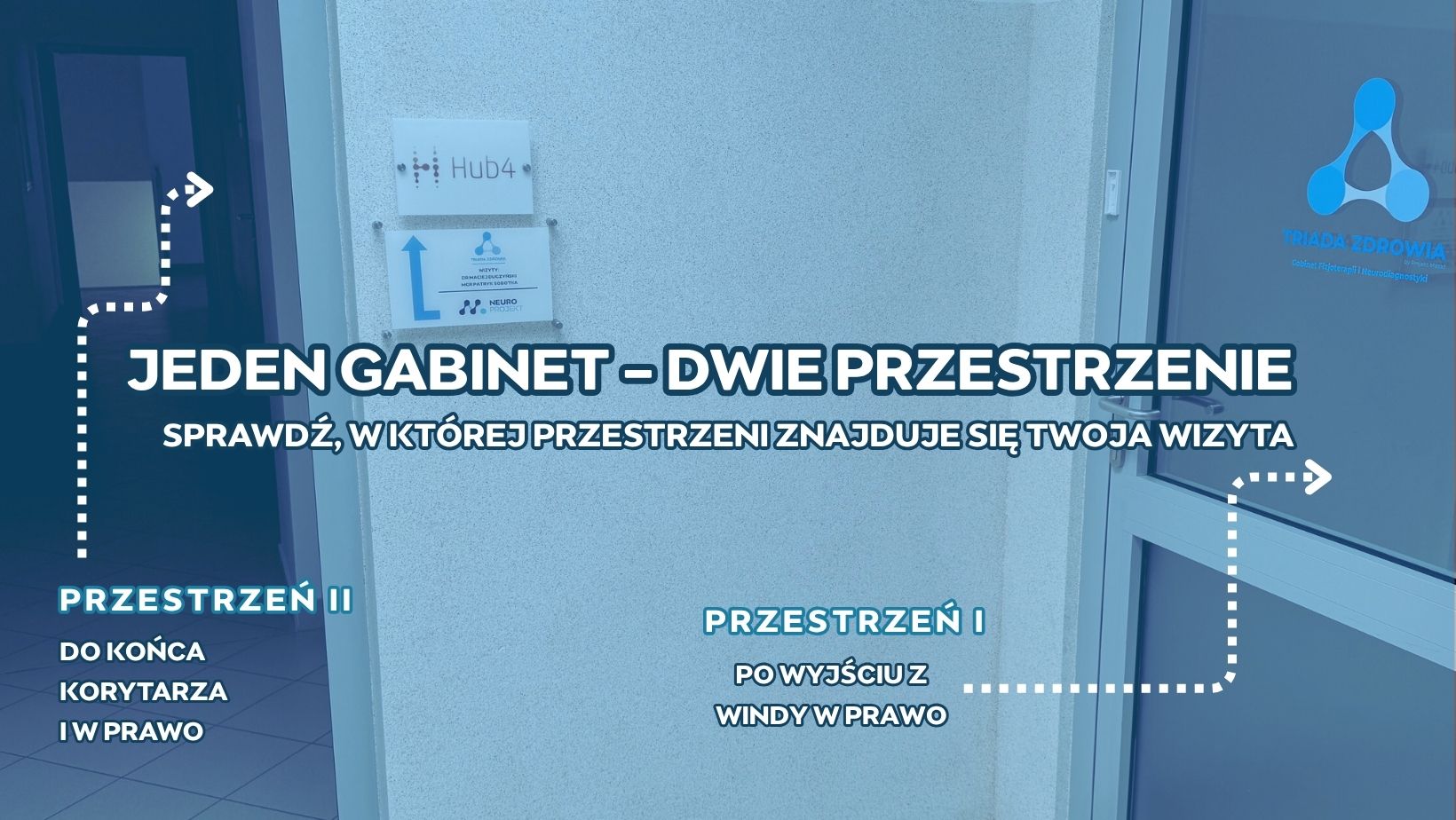 Jeden gabinet - dwie przestrzenie